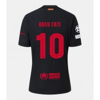 Echipament fotbal Barcelona Ansu Fati #10 Tricou Deplasare 2024-25 maneca scurta